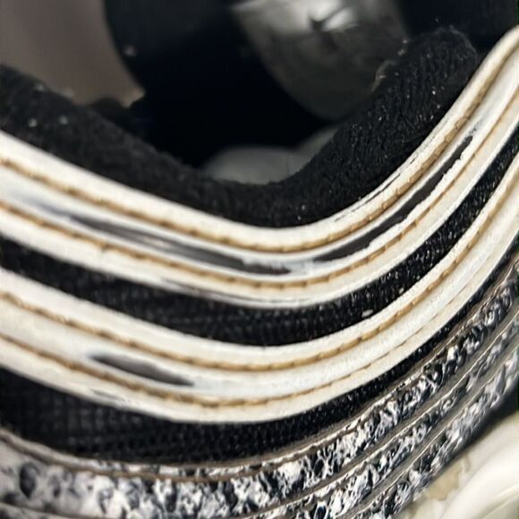 🔥 Nike Air Max 97 'Cocoa Snake' Running Shoes Women's Size 8 Black White - GUC - Picture 14 of 15